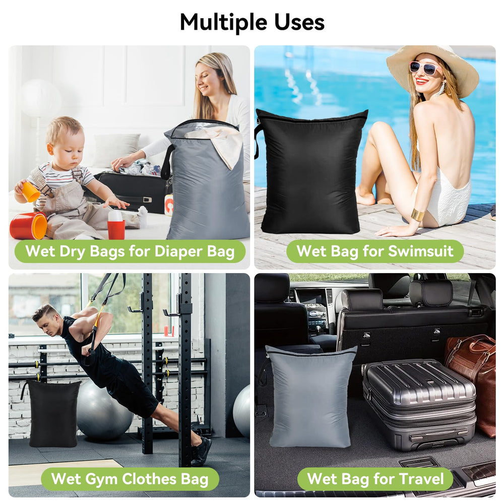 OTraki wet bag is machine washable for simple cleaning.