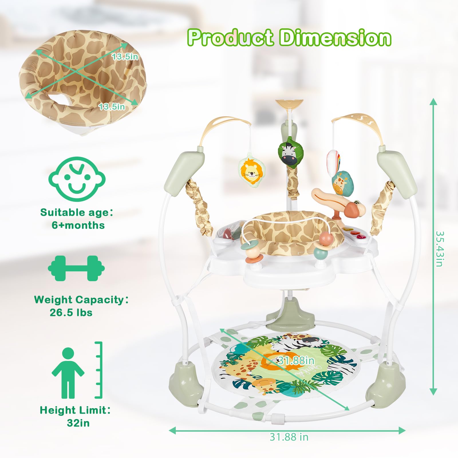 Otrolepota beads and roller toy stimulate tactile and grasping skills.