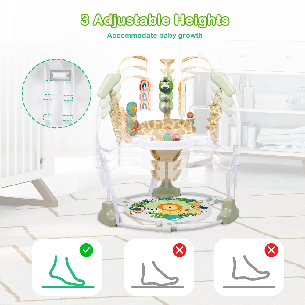 Otrolepota hanging toys encourage reaching and grabbing during sessions.