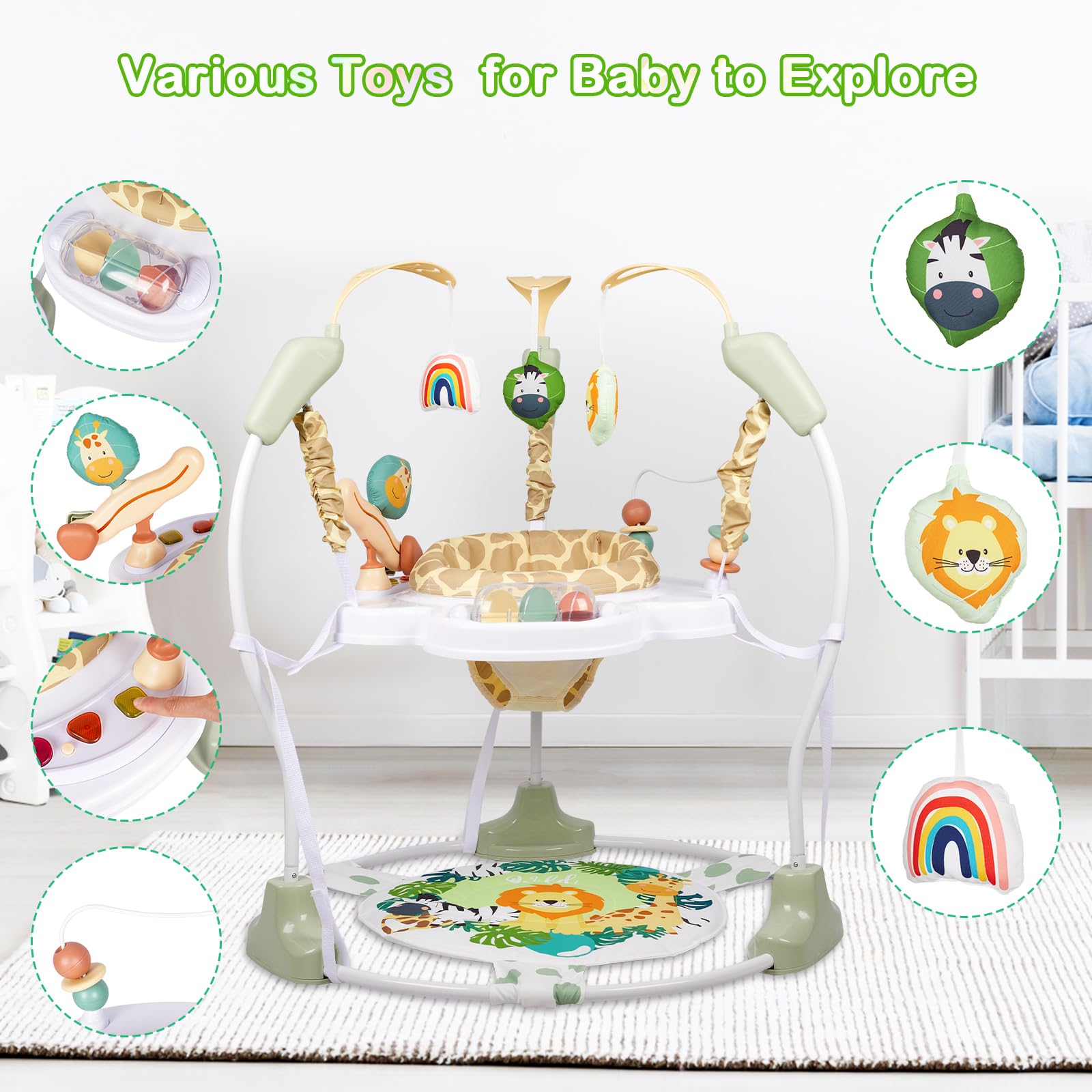 Otrolepota seesaw toy supports fine motor exploration during play.