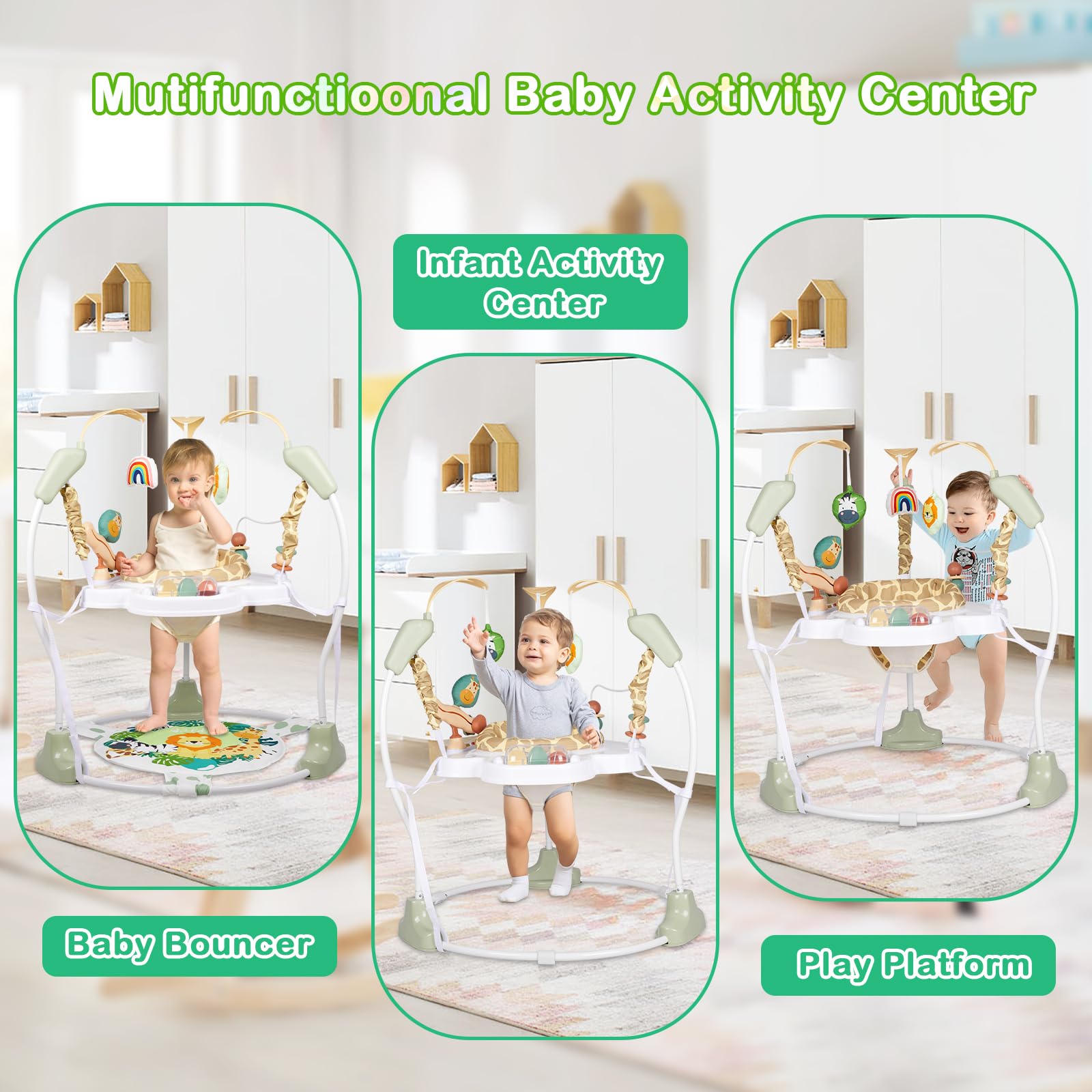 Otrolepota toy tray with lights and music for engaging standalone play.