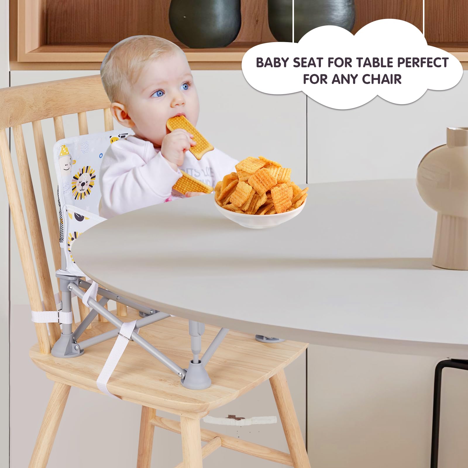 Otrolepota BPA-free tray supports safe, easy feeding at table.
