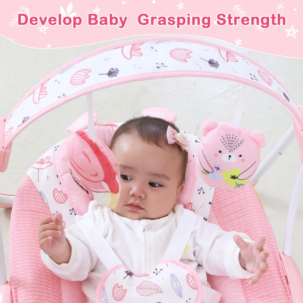 Otrolepota baby swing soft cushion highlights comfort for soothing newborns at home.