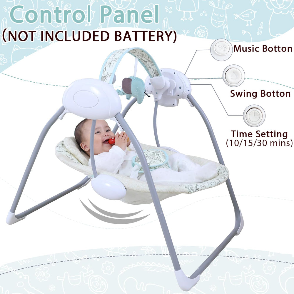Otrolepota baby swing soft cushion providing cozy support for infants