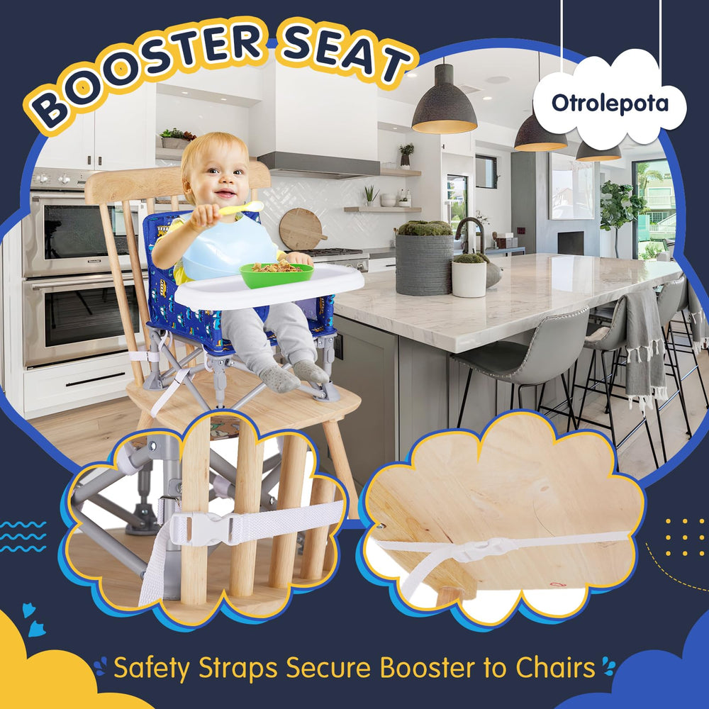 Otrolepota BPA-free tray and safety straps for safe feeding