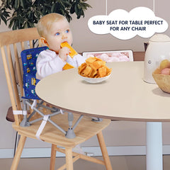 Otrolepota compact travel booster seat folded in its carry bag