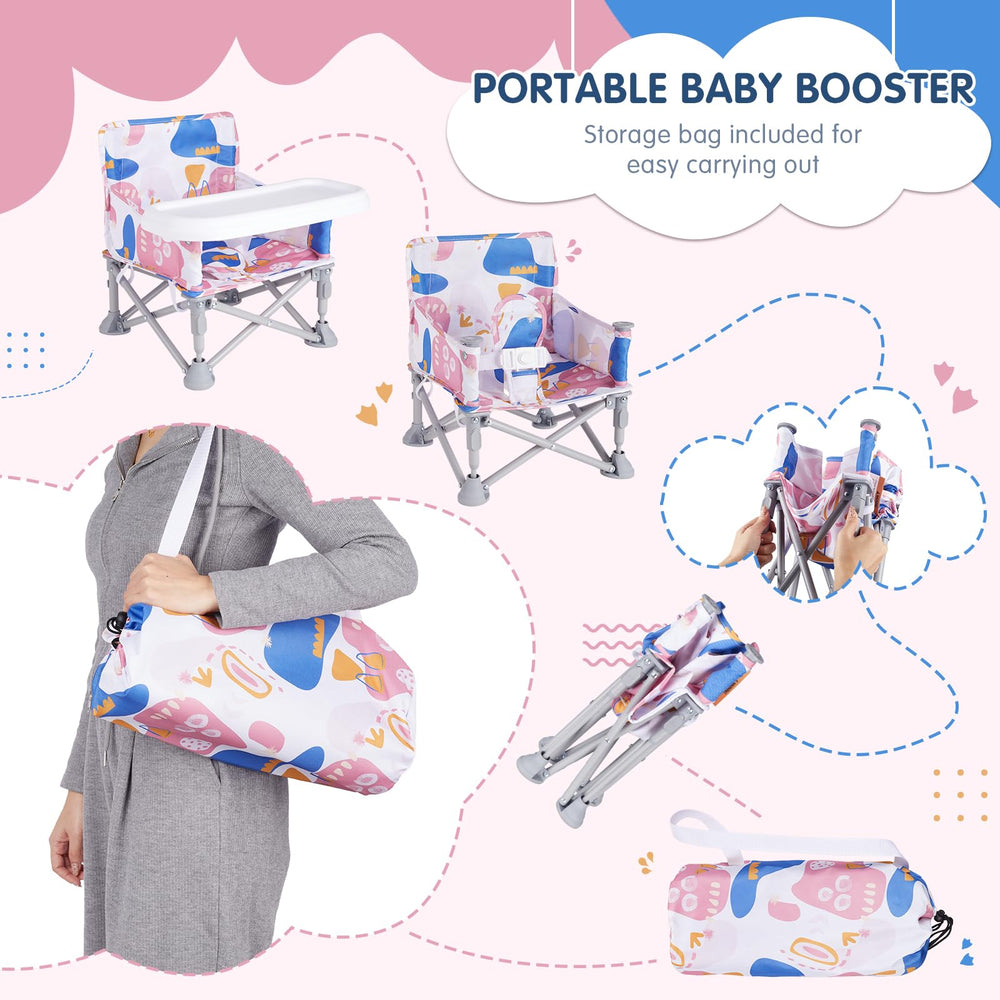 Otrolepota dining-table booster with attachment harness for safe sit-down meals.
