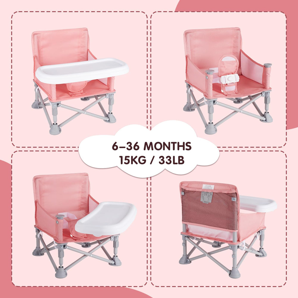 Otrolepota portable baby chair camping compact seating.