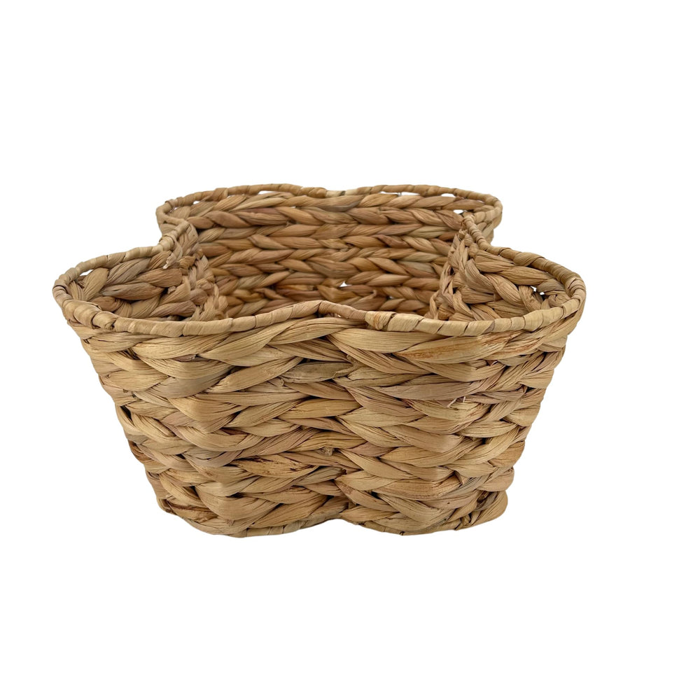 OtterPets Hyacinth basket care wipe-clean demonstrates easy maintenance