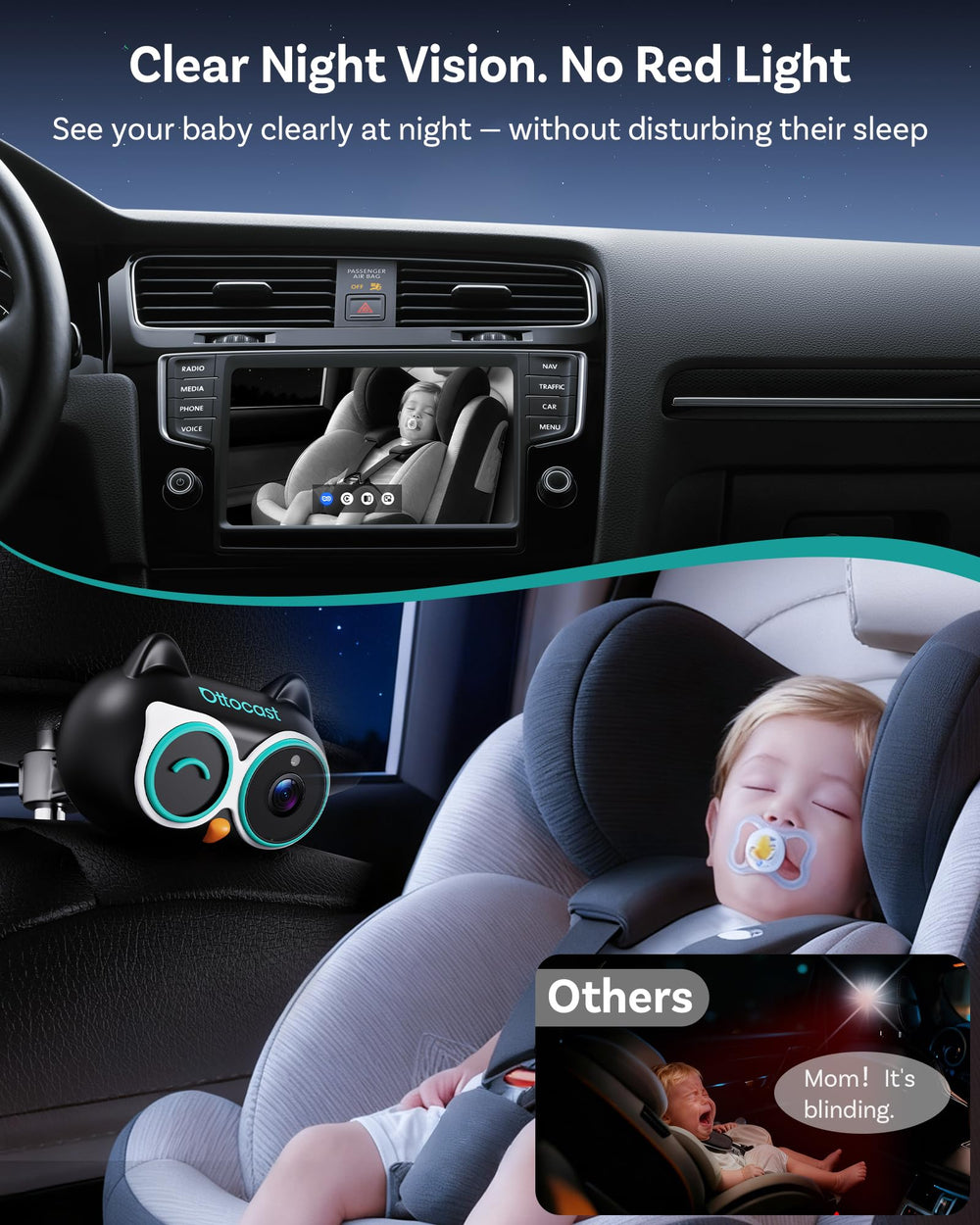 OTTOCAST owl-design camera suits kid-friendly verve while maintaining compact profile
