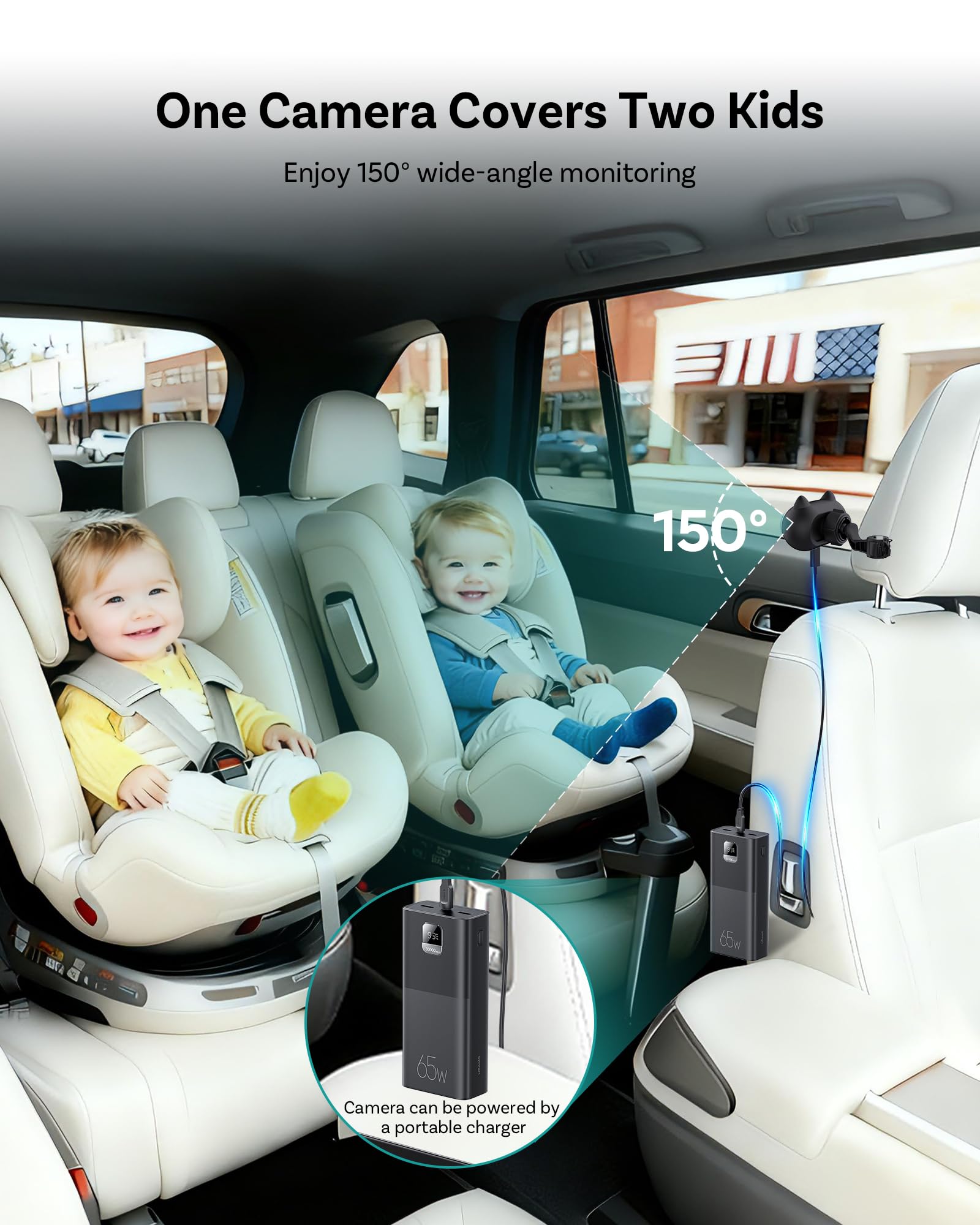 OTTOCAST Wireless CarPlay adapter enables wireless navigation while monitoring the cabin.