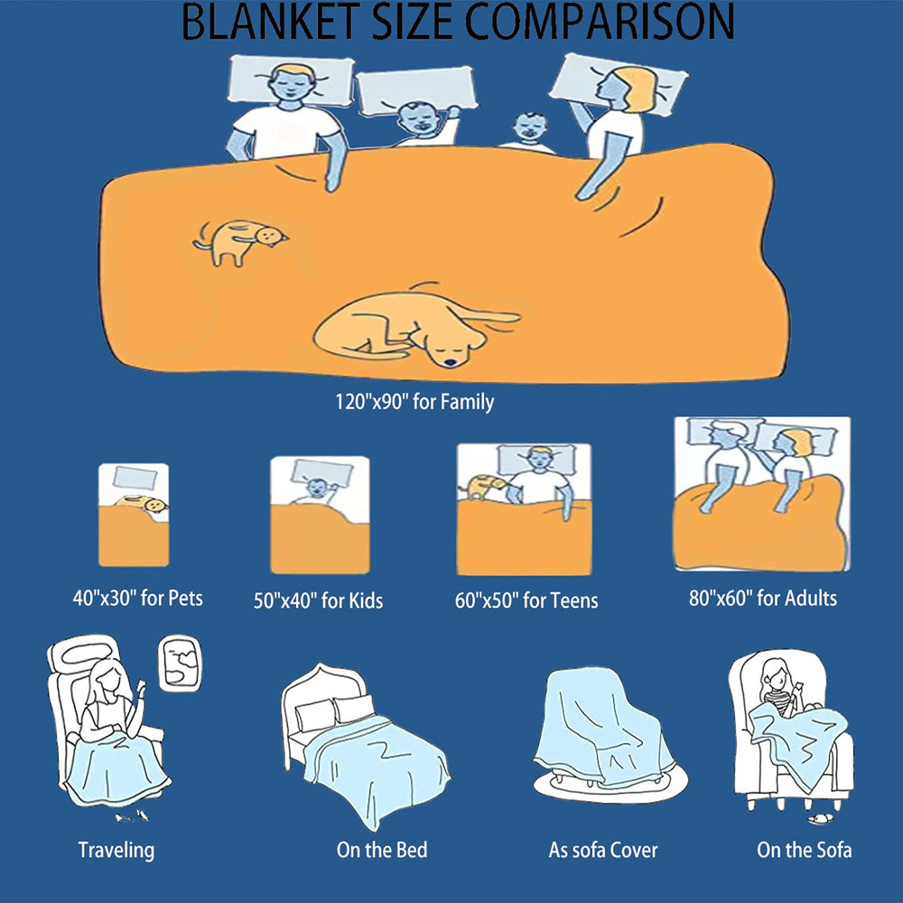 Ottoy 60x50-blanket shown for teen napping comfort.