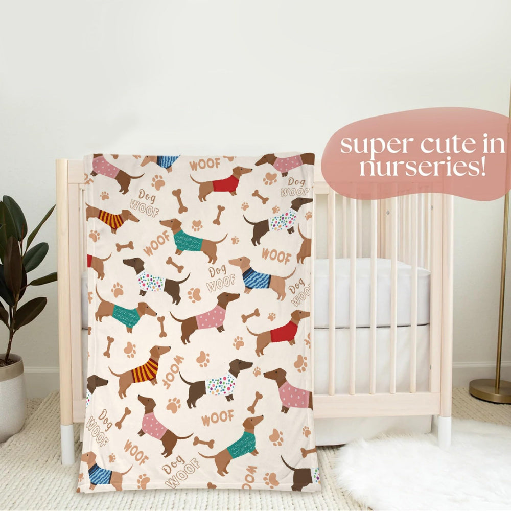 Ottoy baby blanket close-up reveals plush texture for gentle snuggles.