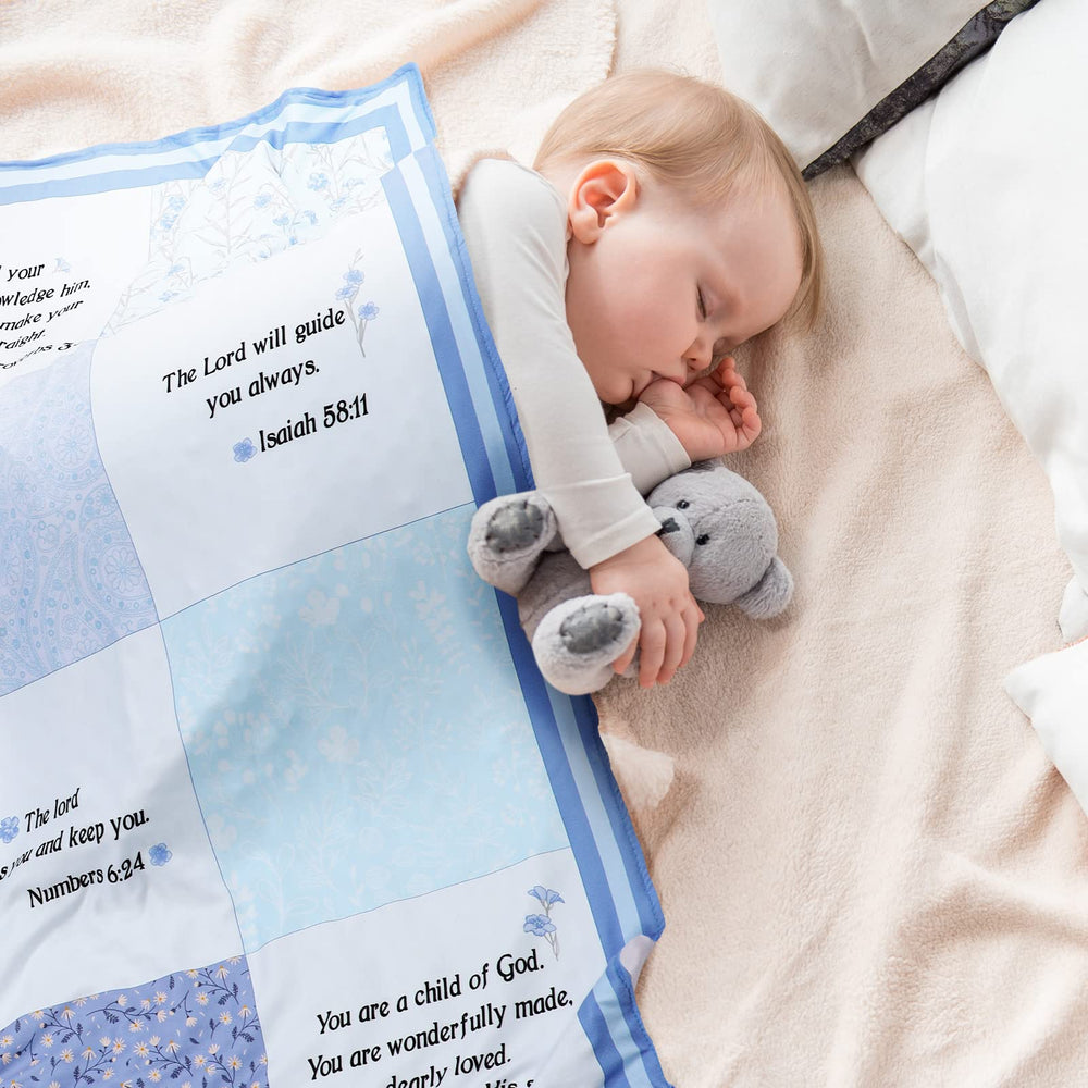 Oudain 30x40 blanket shows crib-size coverage and easy handling.
