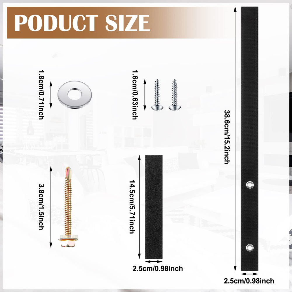 Oudain nylon straps close-up highlighting durable materials for pet-proofing furniture.