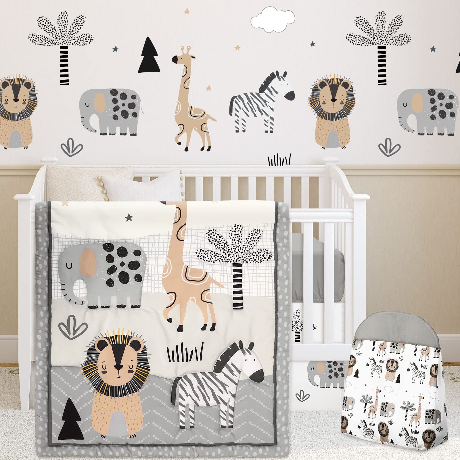 Oudain woodland animals blanket offering plush comfort for snuggle time.