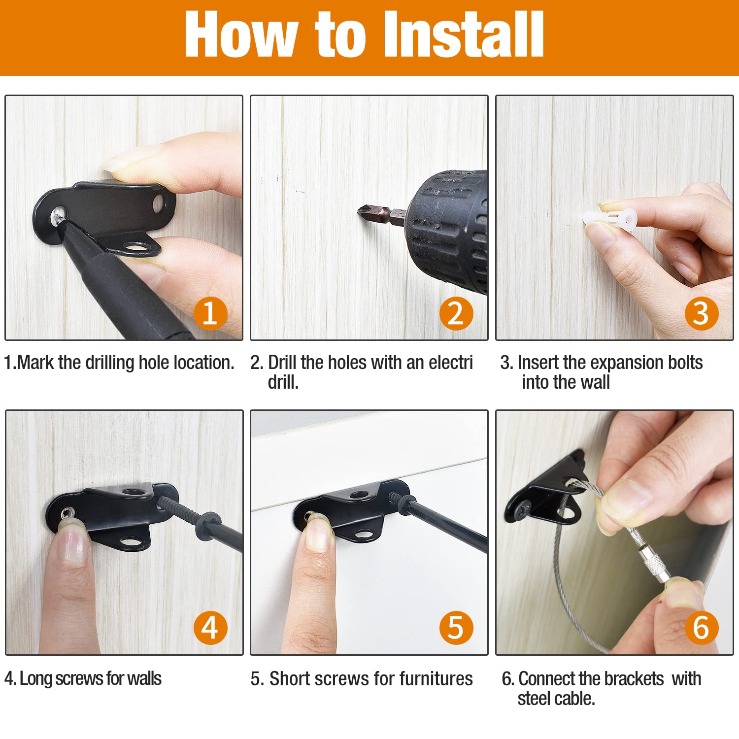 Ougourim detachable design allows easy cleaning and furniture removal.