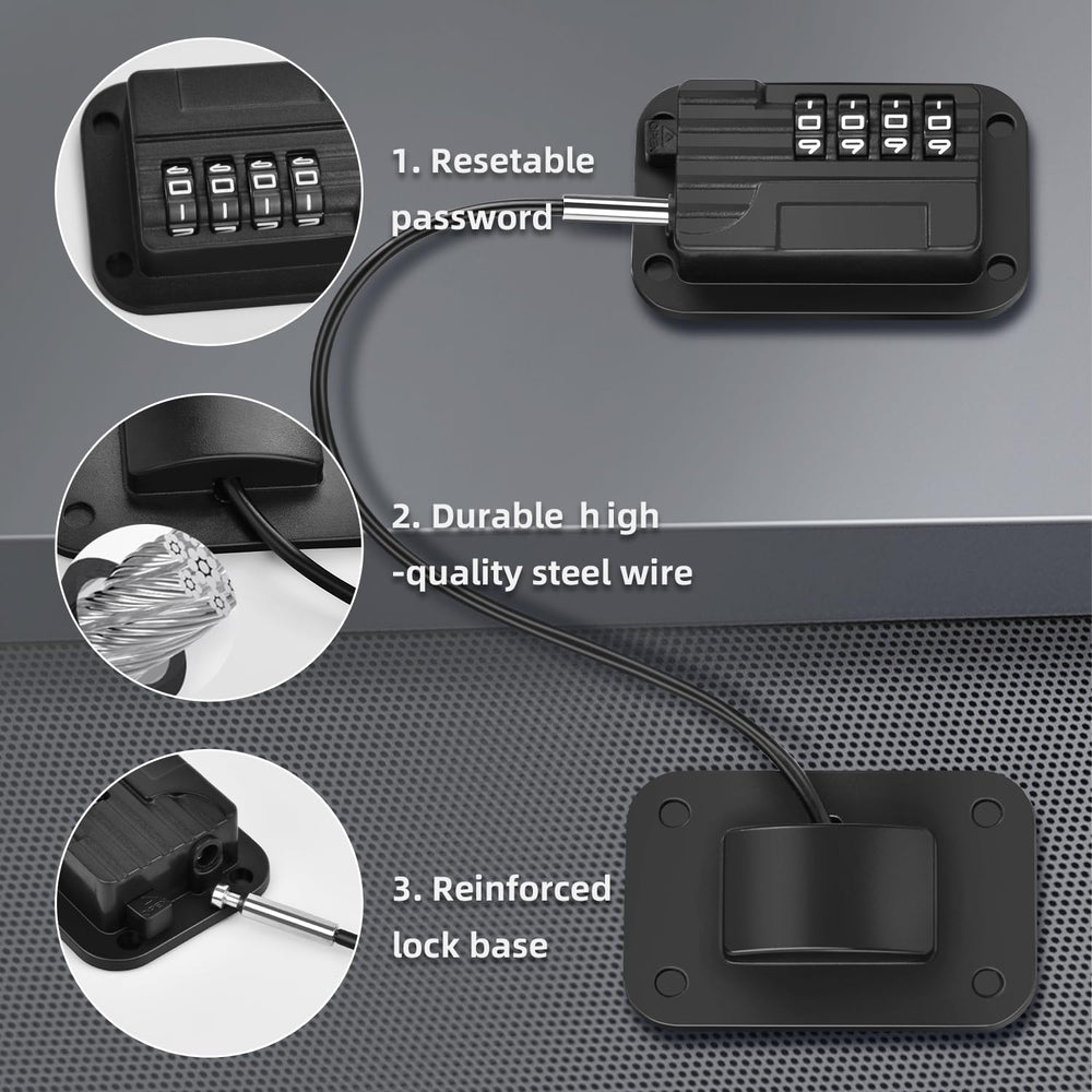 Ougourim Upgraded Fridge Lock durable construction supports long-term use