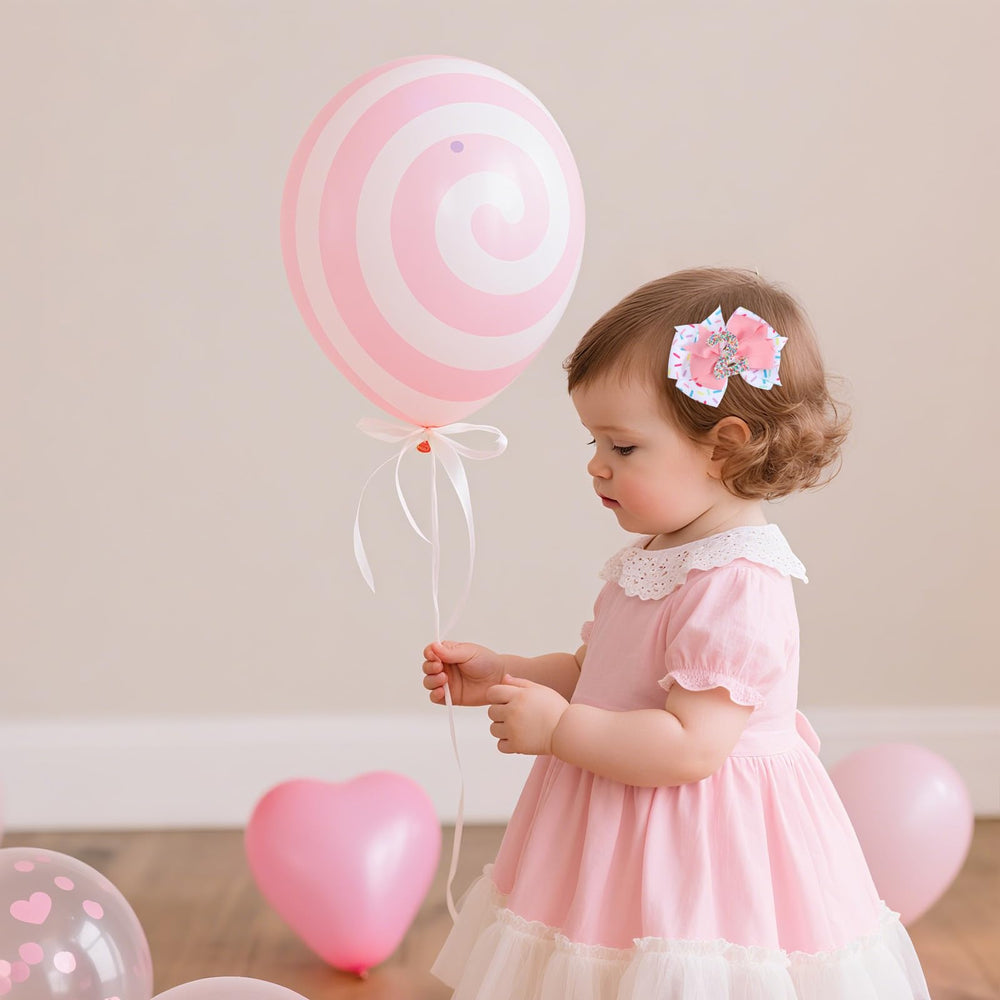 Ouligay party bow adds cheerful charm to photos and celebrations