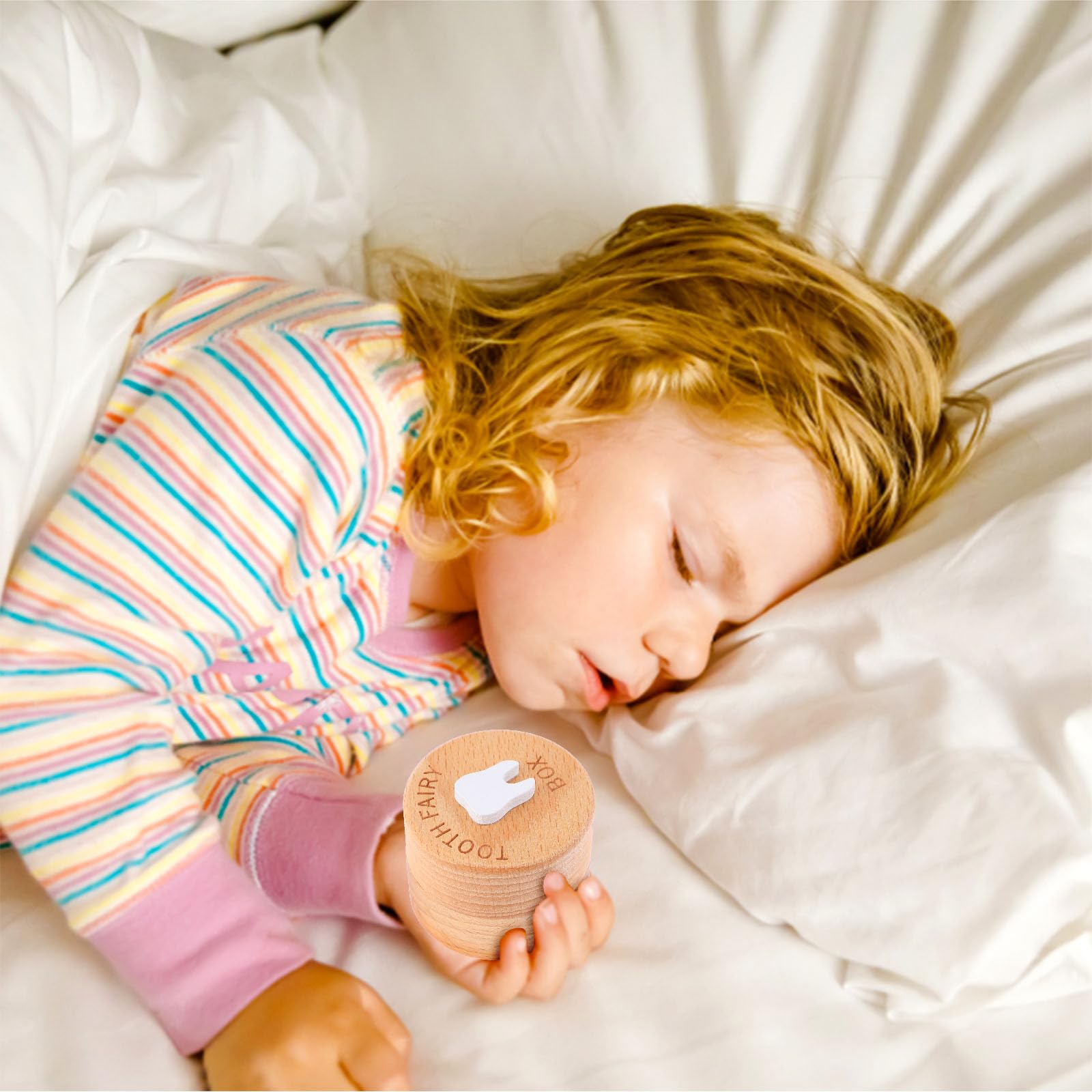 Ouligay Tooth Fairy Box kid-friendly design suits both boys and girls.