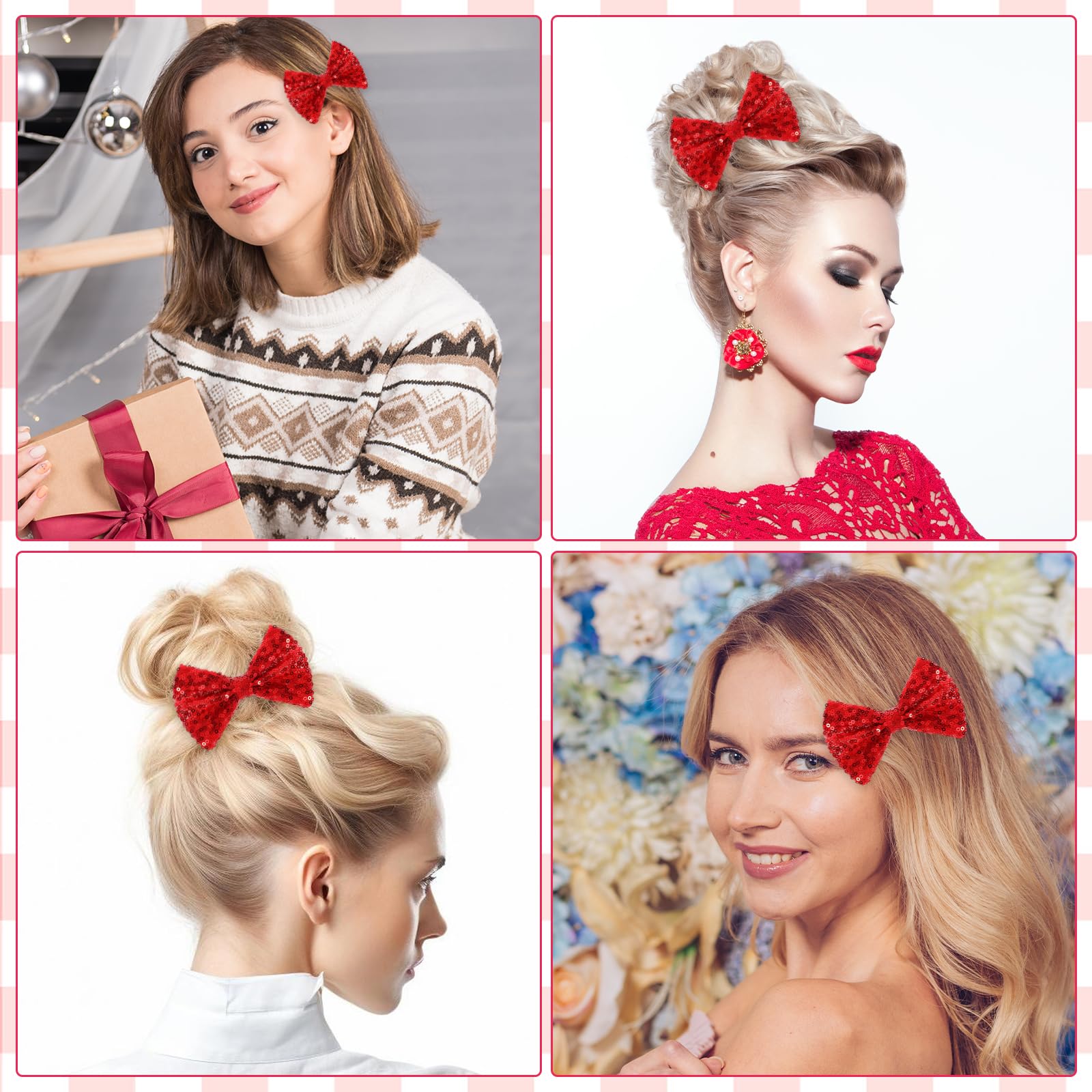 Ouligay wedding-friendly bow elevates formal looks with shimmering detail.