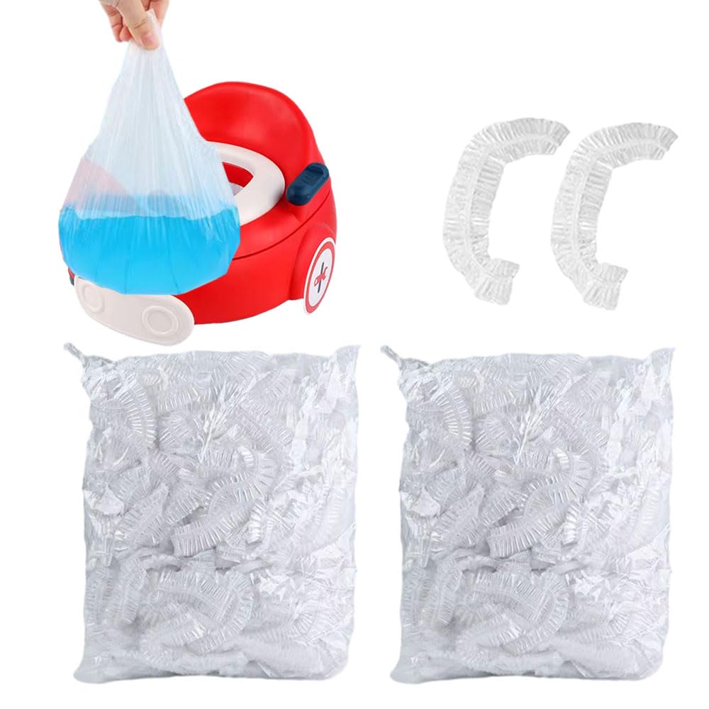 OULIGET potty chair liners pack shows compact mess-free solution for busy families.