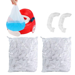 OULIGET potty chair liners pack shows compact mess-free solution for busy families.