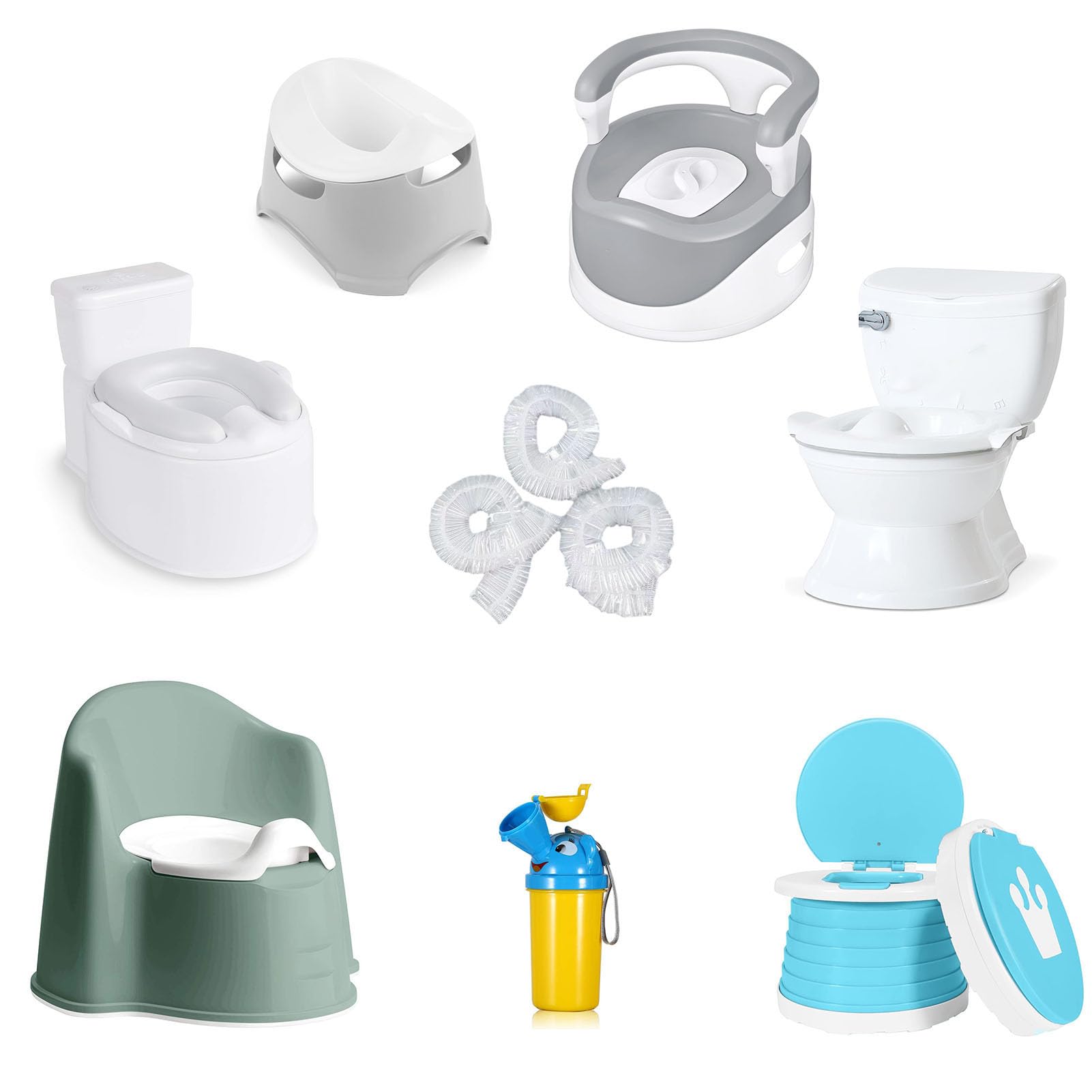 OULIGET liners are leak-proof and odorless for easy cleanup.