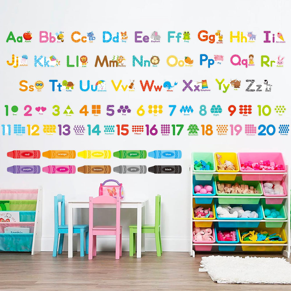 OUNENO toddler playroom wall decor ideal for learning spaces