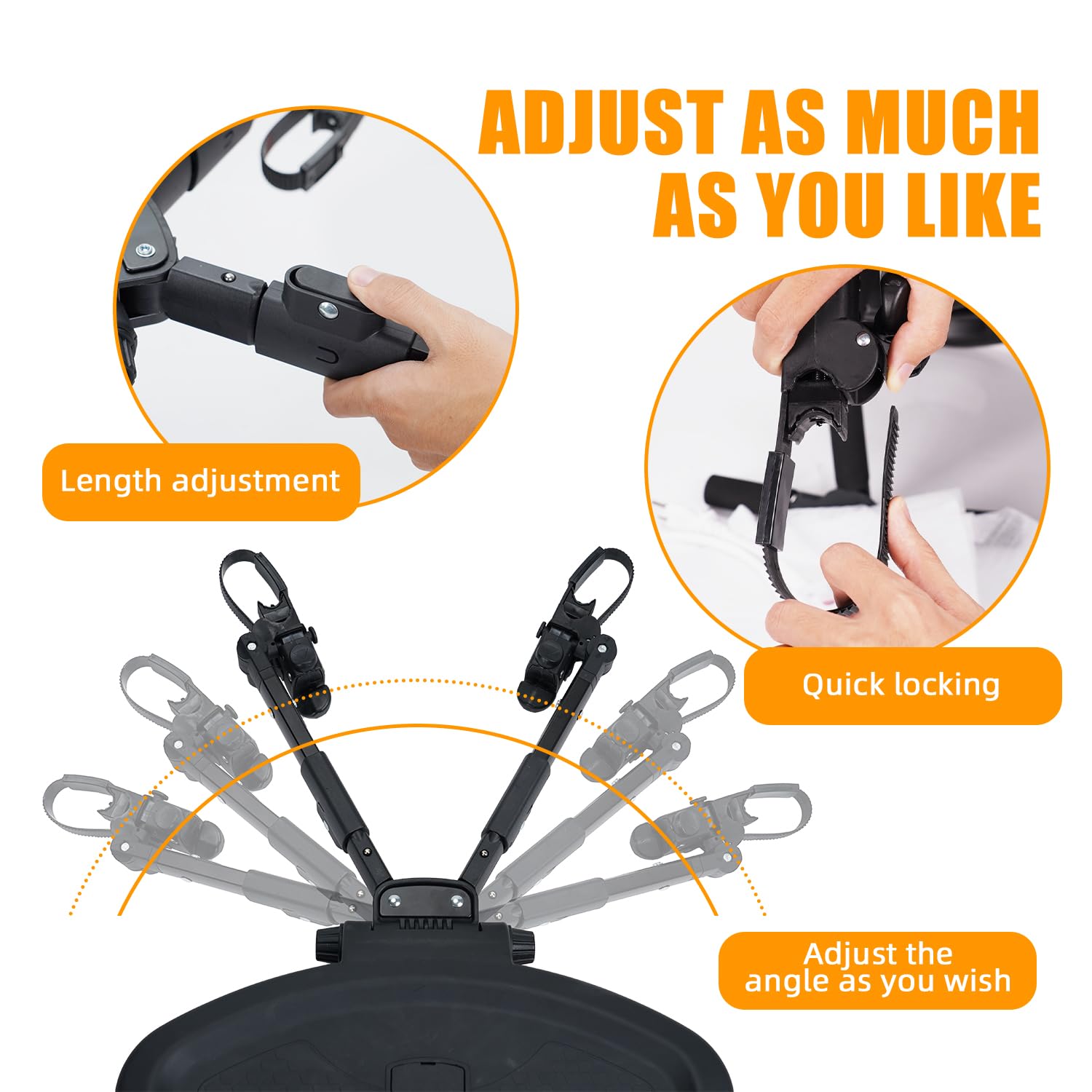 OUSEXI universal stroller plate compatibility for quick, safe setup on multiple strollers.