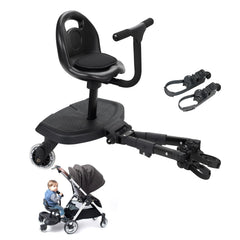 OUSEXI universal 2-in-1 stroller board assembly with quick-connect for easy setup.