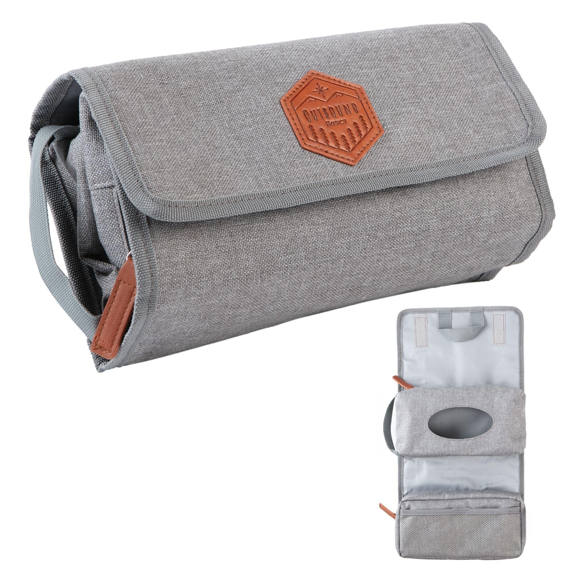 Outbound Basics Diaper Bag Organizer tri-fold for quick, organized on-the-go changes.