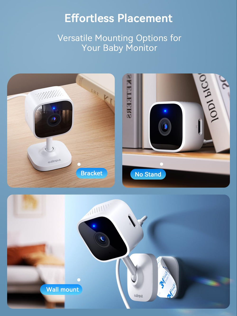 Outinput indoor camera sharing feature to grant family access
