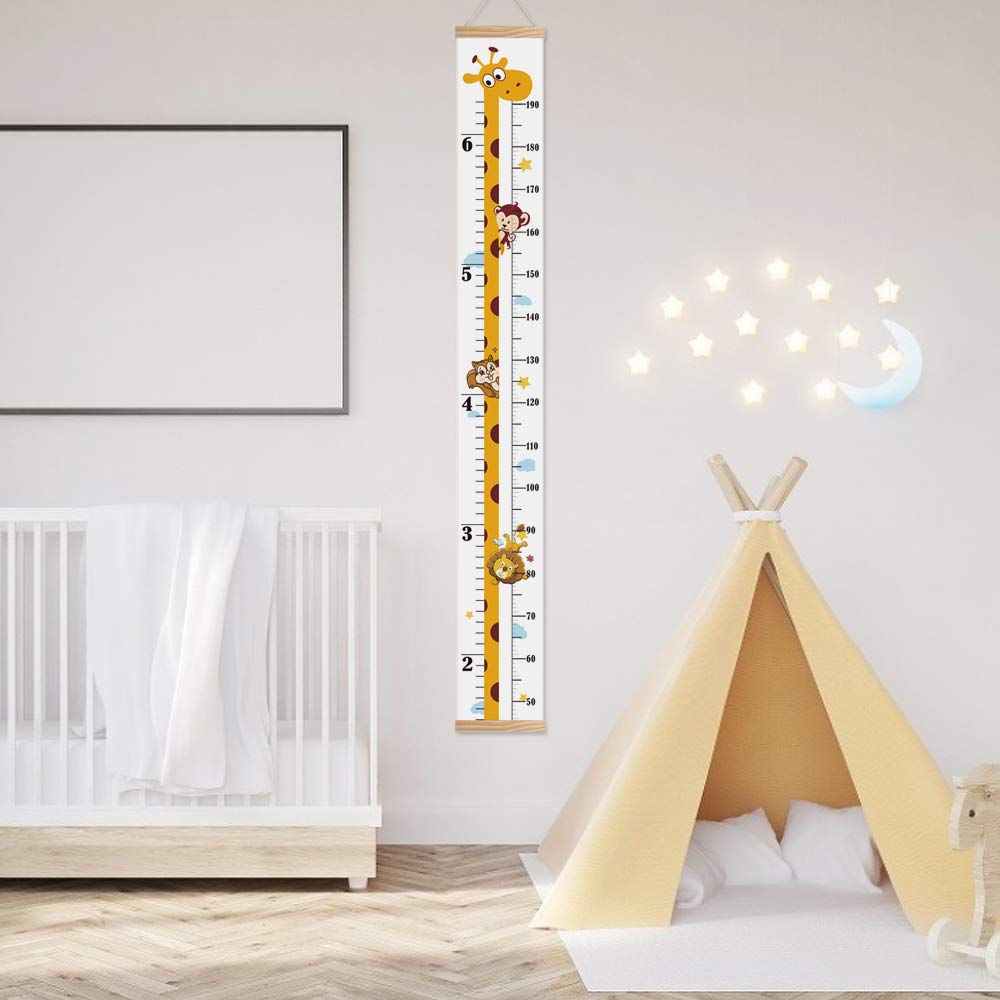 Outivity bathroom-friendly height ruler; waterproof wall measuring for quick growth checks.