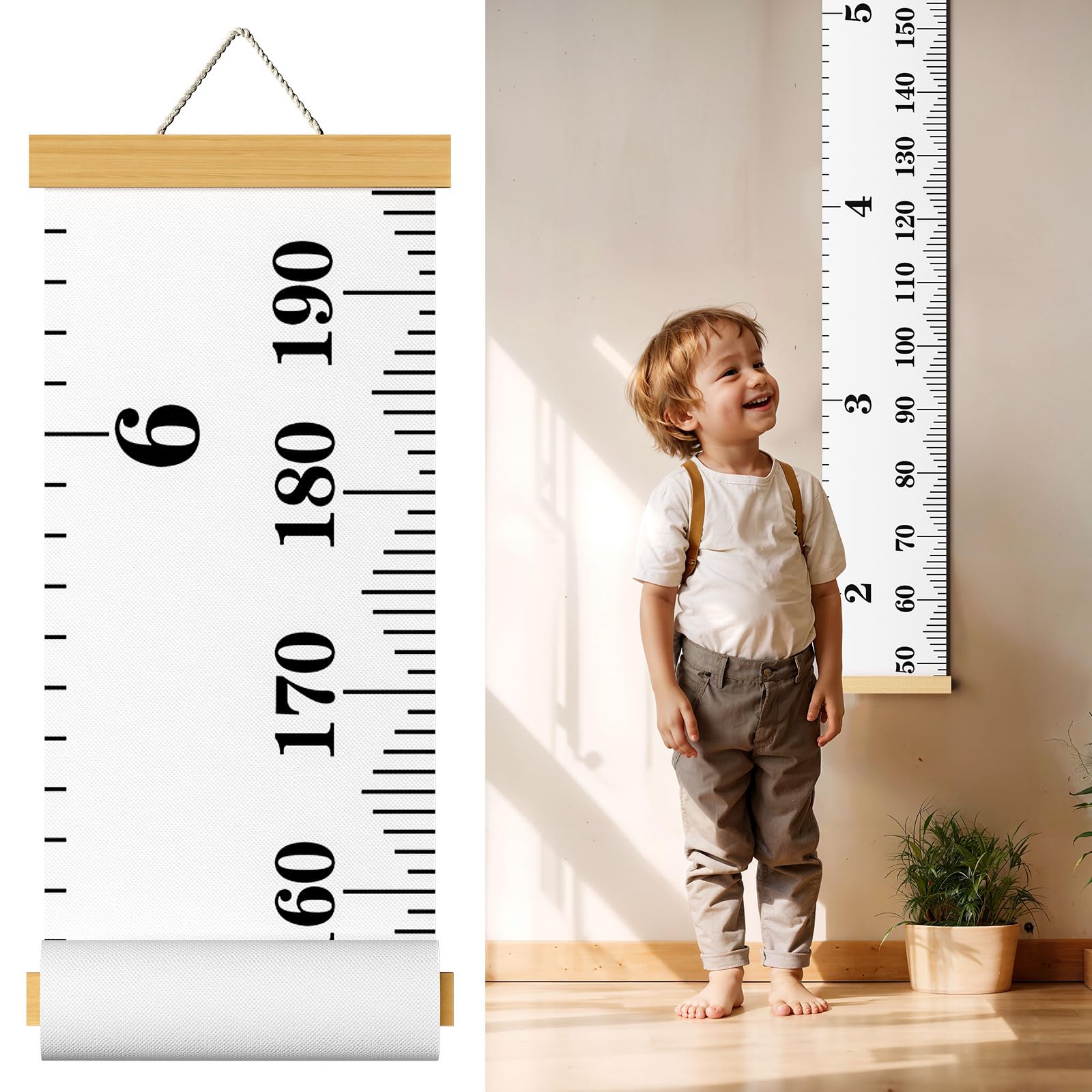 Outivity growth chart bedroom decor setup ideal for family memories and playful learning