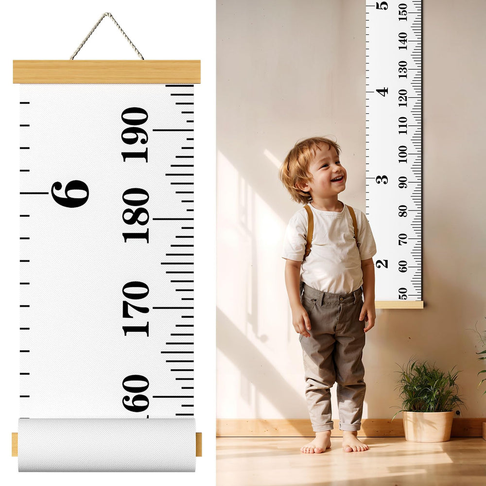 Outivity growth chart bedroom decor setup ideal for family memories and playful learning