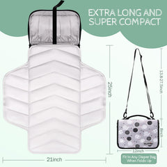 OUTTIP quick-access wipes pocket for fast diaper changes.