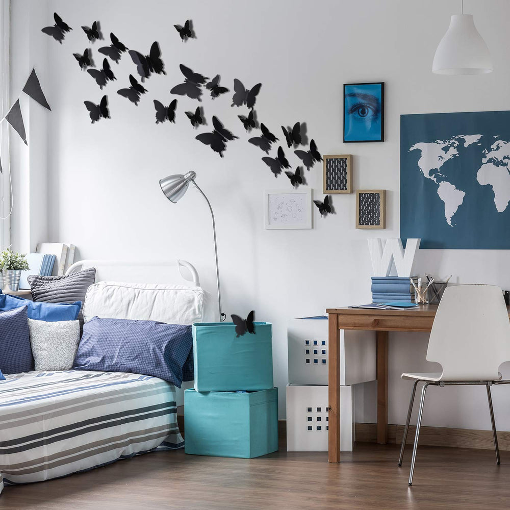 Outus butterfly wall stickers brighten a baby room with playful charm.