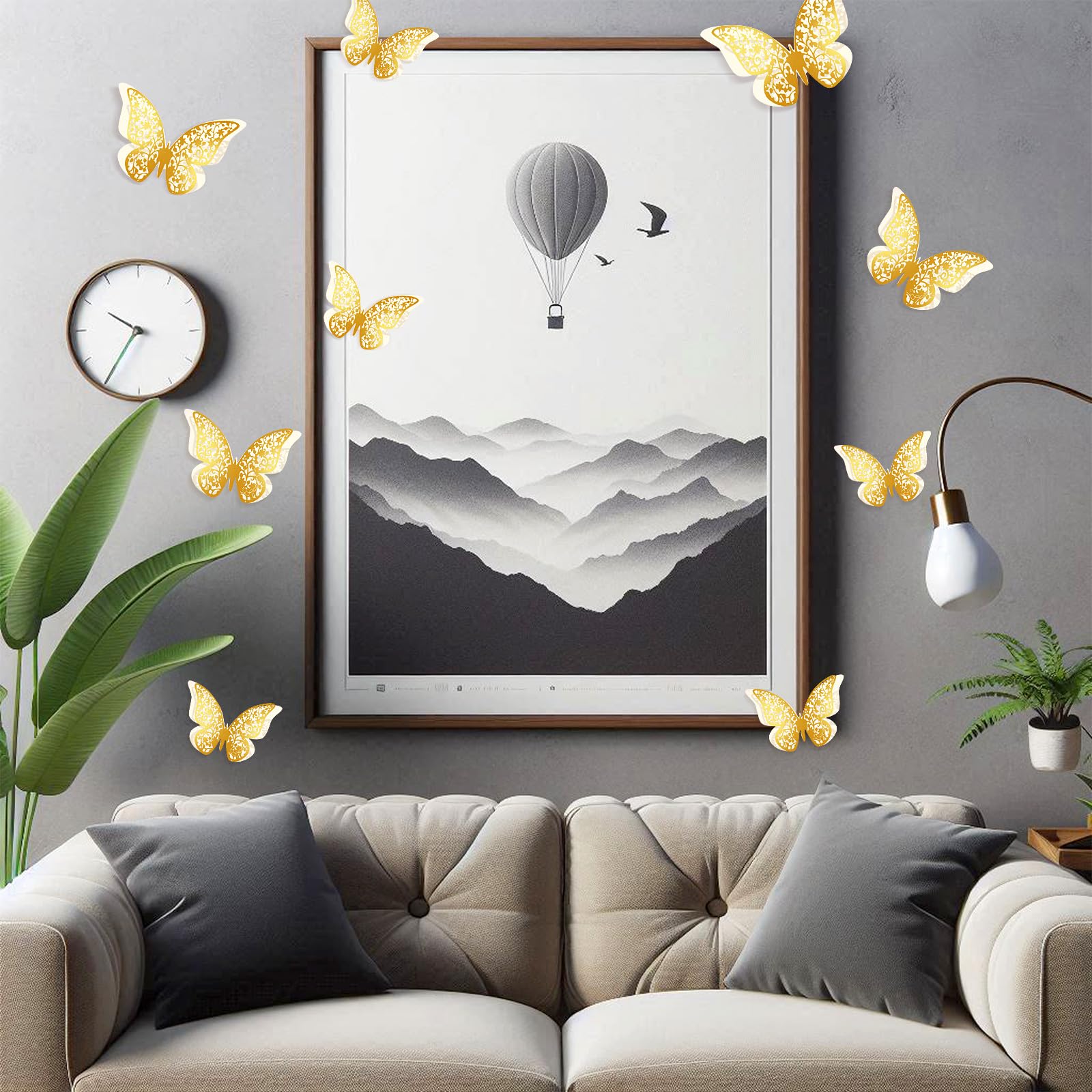 Outus butterfly wall decor for DIY crafts with kids inspires creative play.