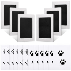 Outus Clean Touch Ink Pad collection with six colors for vibrant baby handprints keepsake