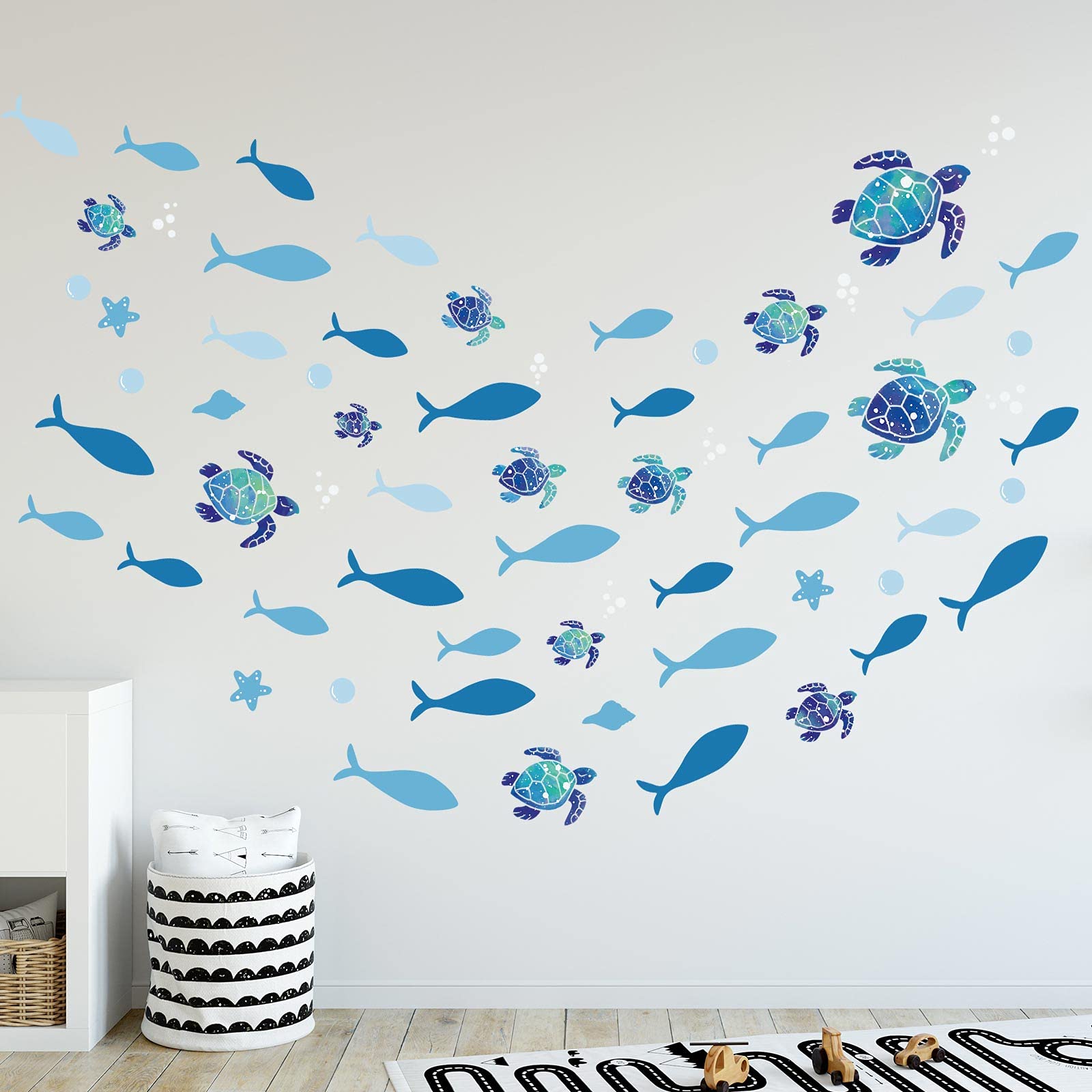 Outus DIY room decor ideal for kids' bedrooms, bathrooms, or nurseries.
