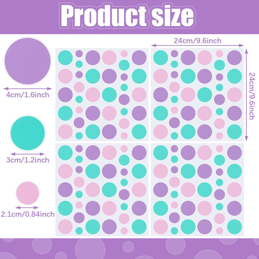 Outus dots wall stickers set inspires quick, budget-friendly room refreshes.