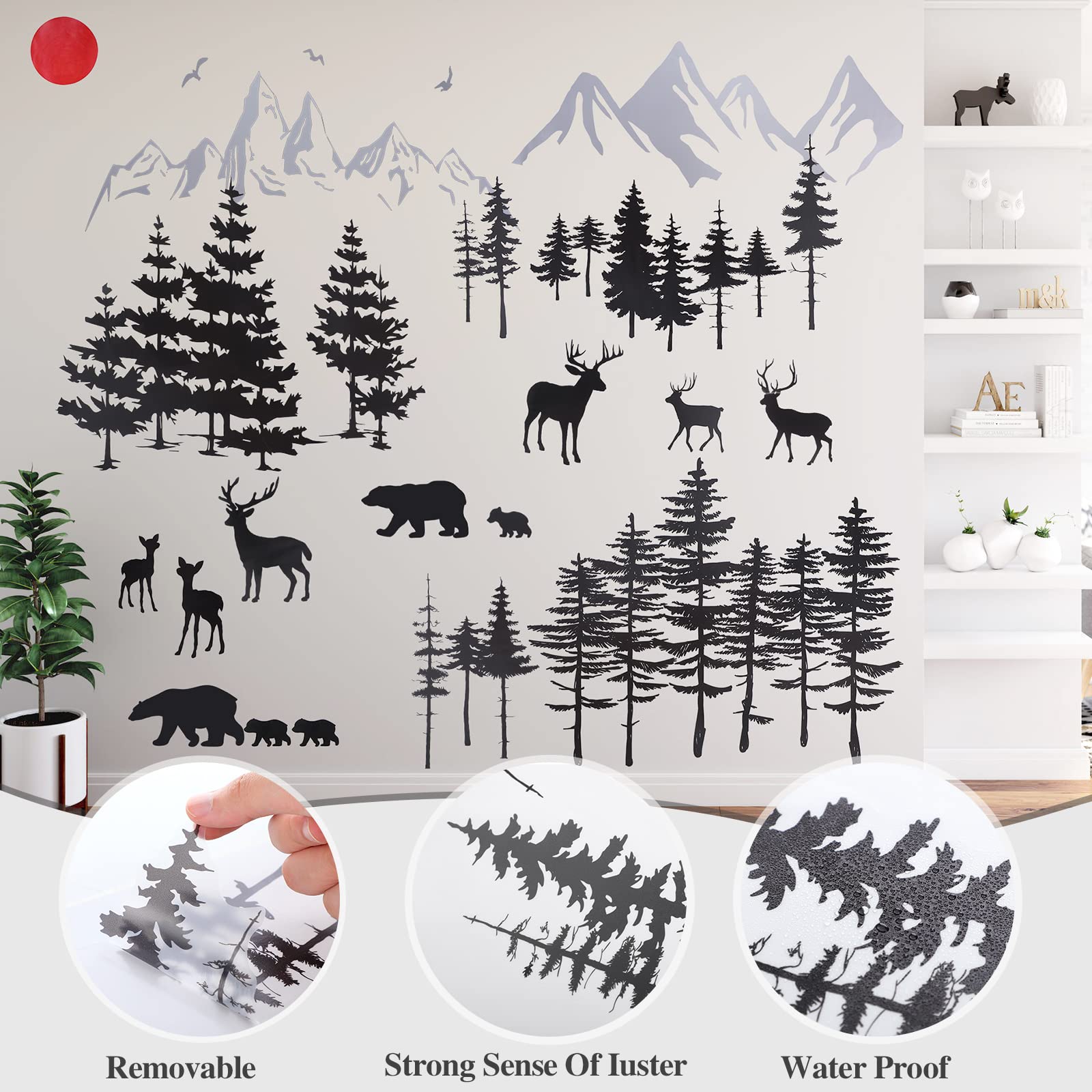Outus large-wall-art for kids room offers big, engaging scenery in 11.8 x 35.4 inches.