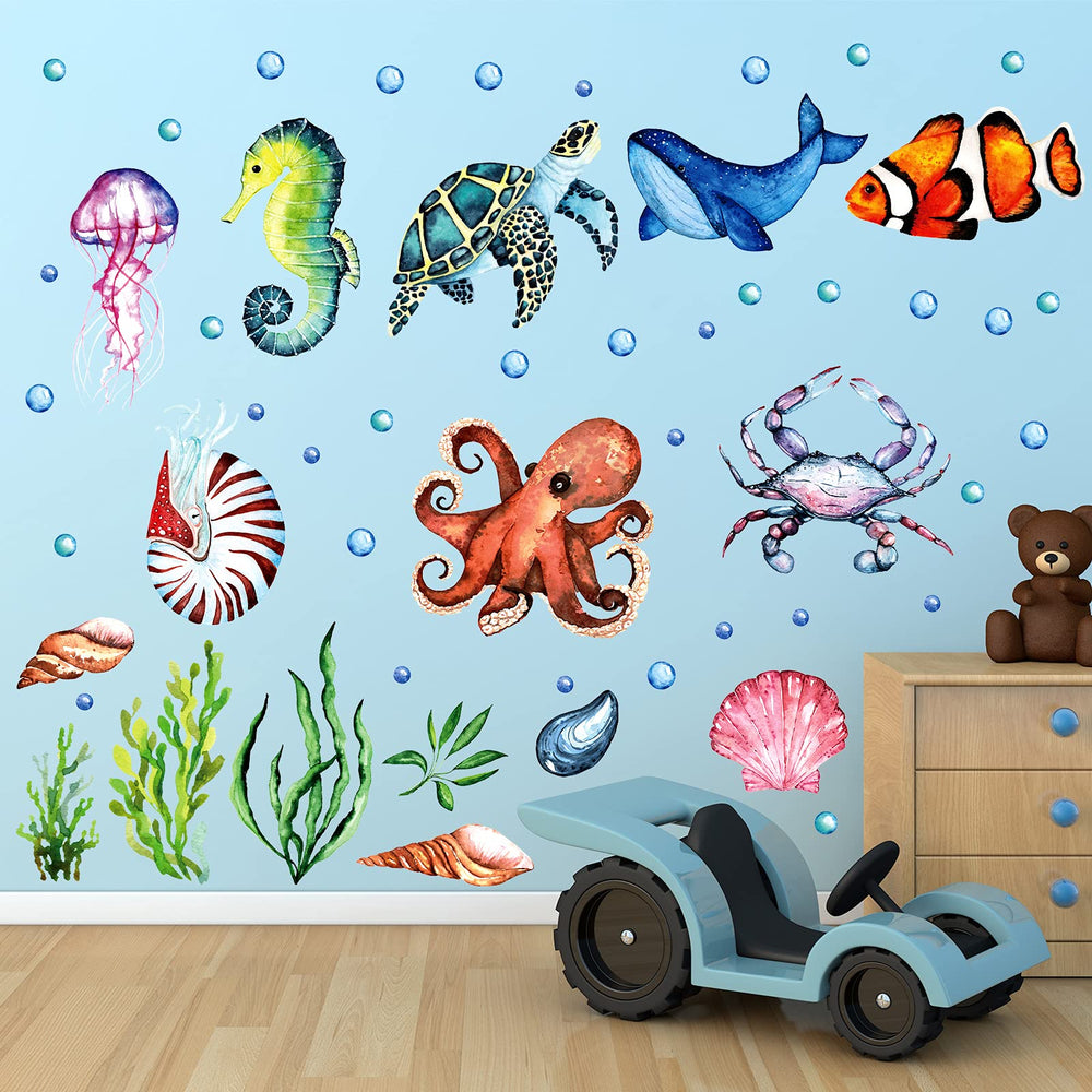 Outus luminous undersea wall art for decorative ambiance