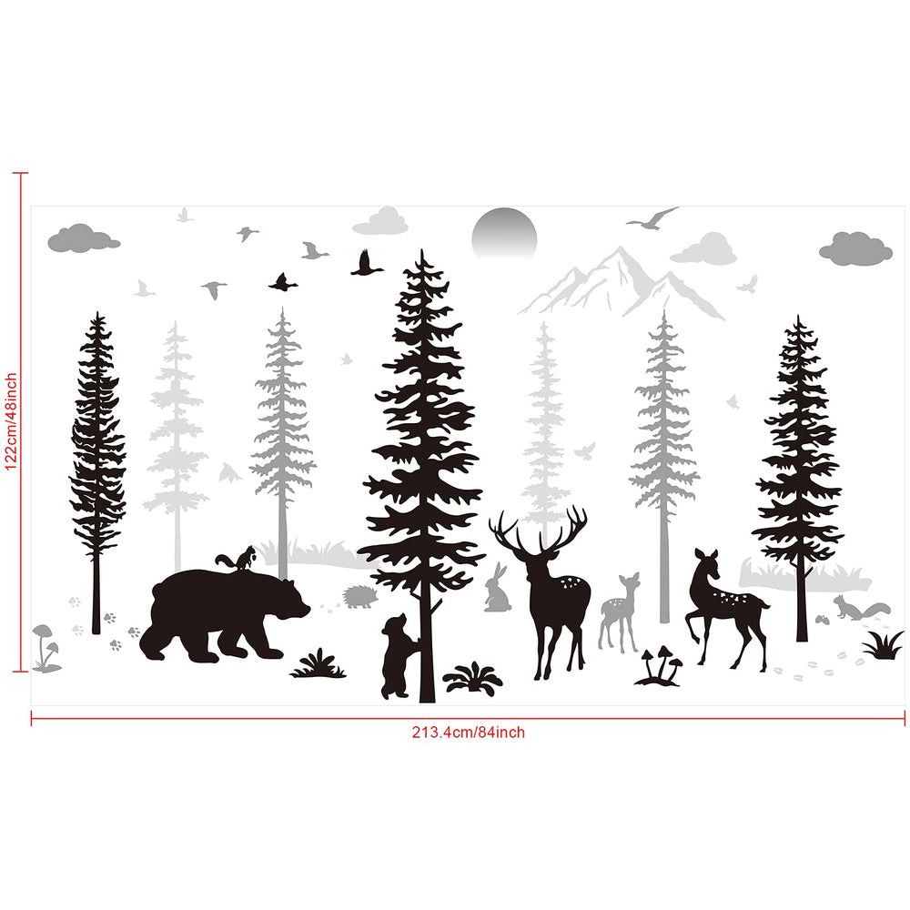 Outus nursery wall decals apply smoothly on clean walls for easy DIY setup.