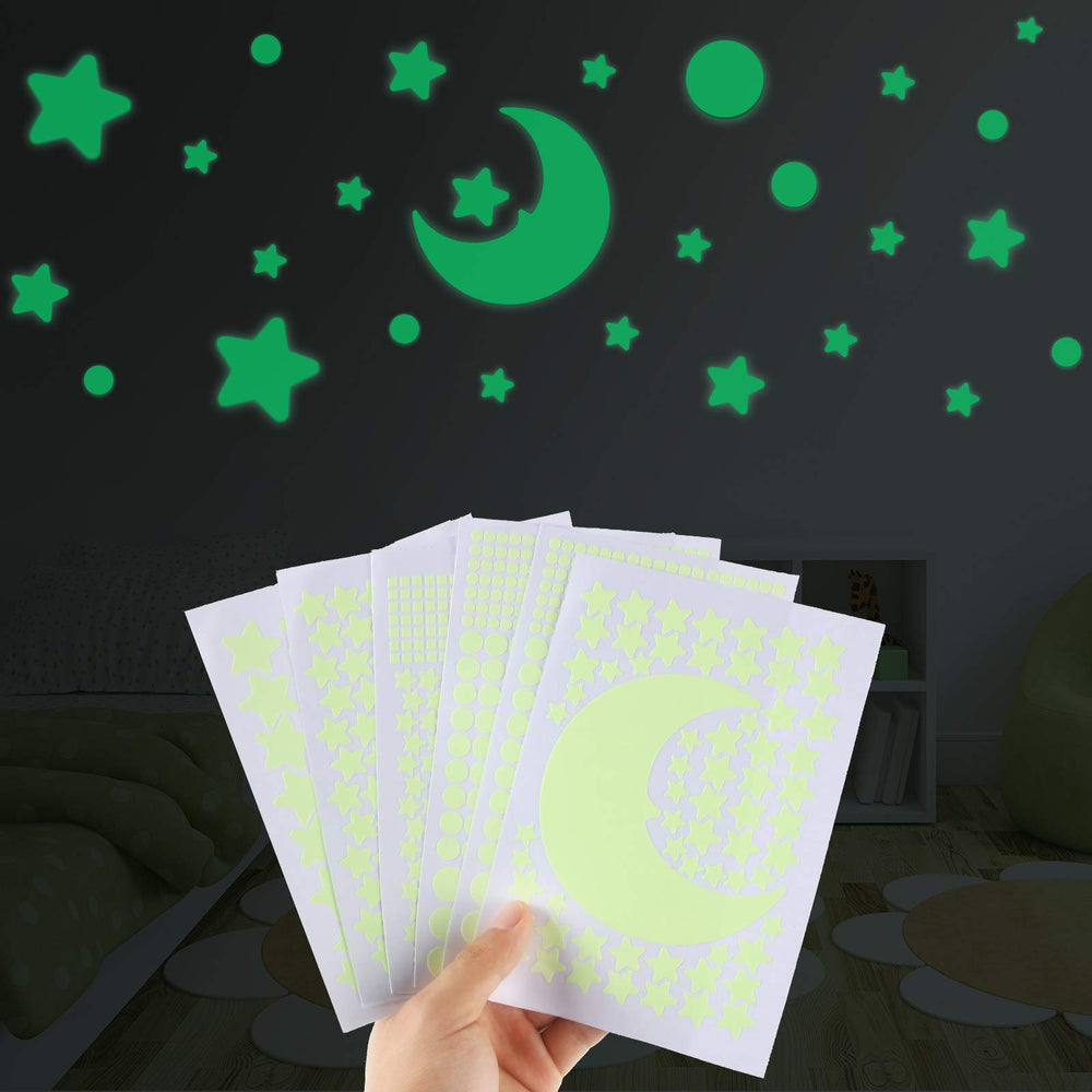 Outus glow stars used for party decor and nighttime ambience