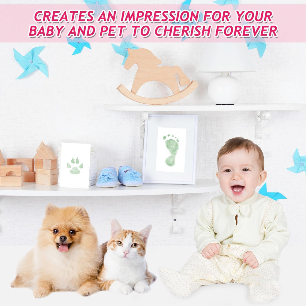 Outus paw print kit green design makes a thoughtful pet memorial gift
