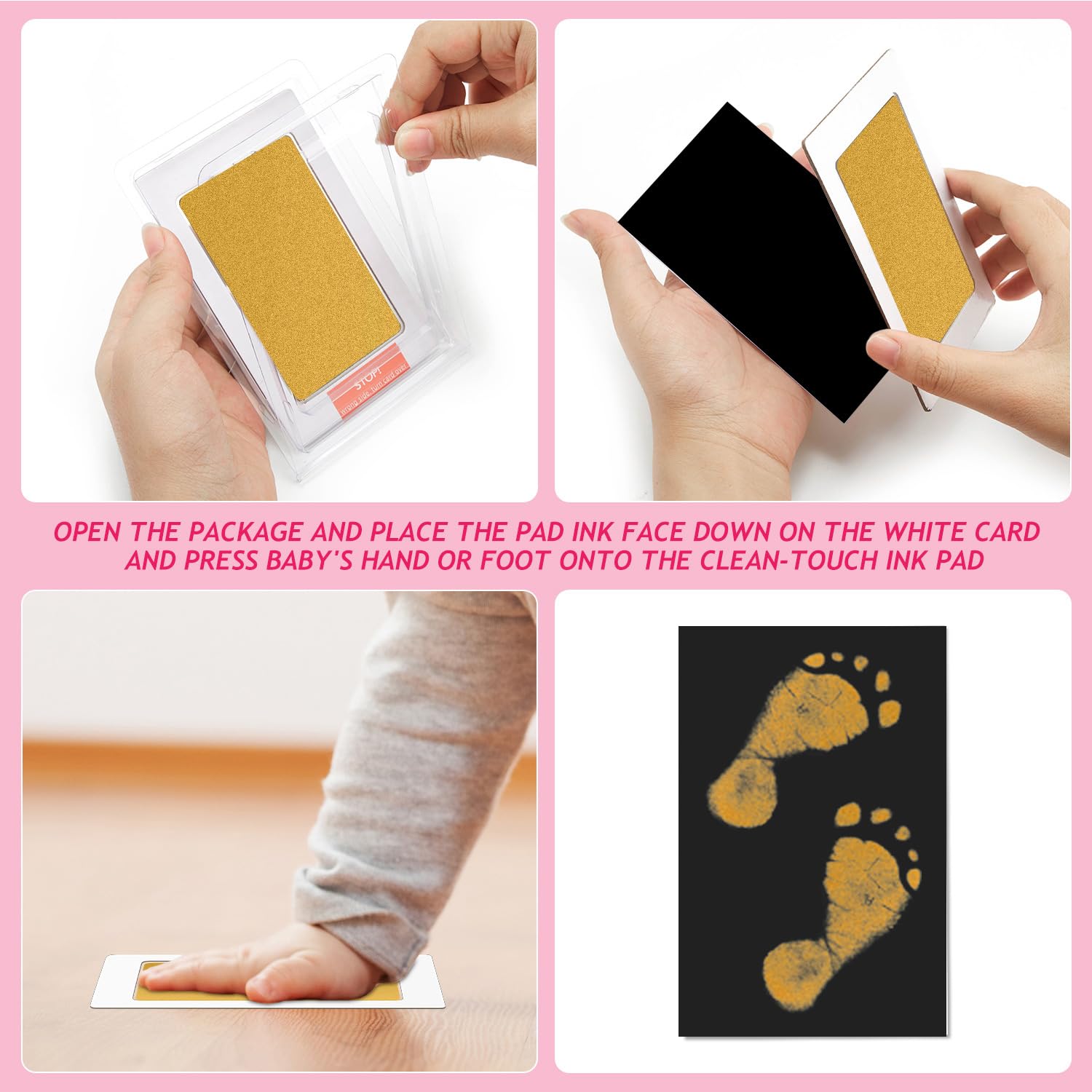 Outus hand print on paper shows family keepsake potential