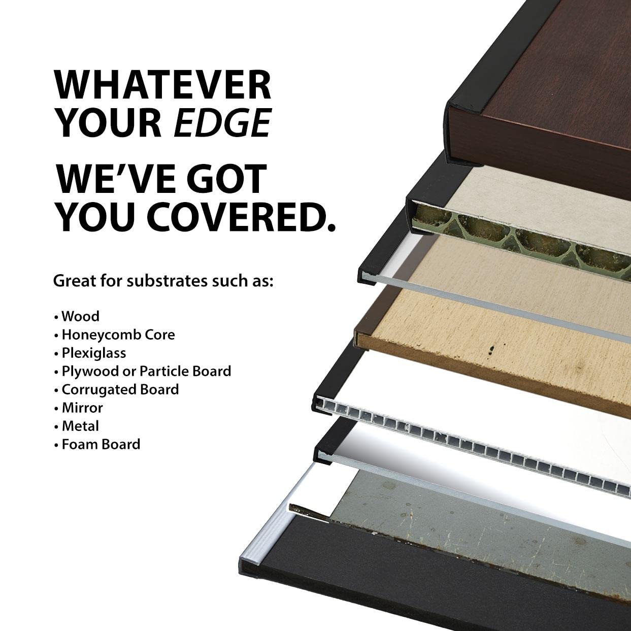 Outwater U-channel for high-traffic edges improves durability and protection