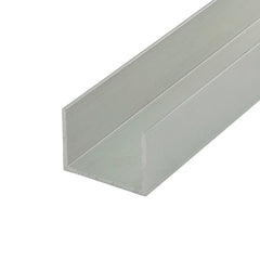 Outwater mill finish U-channel for 1-inch panels provides edge protection in durable design